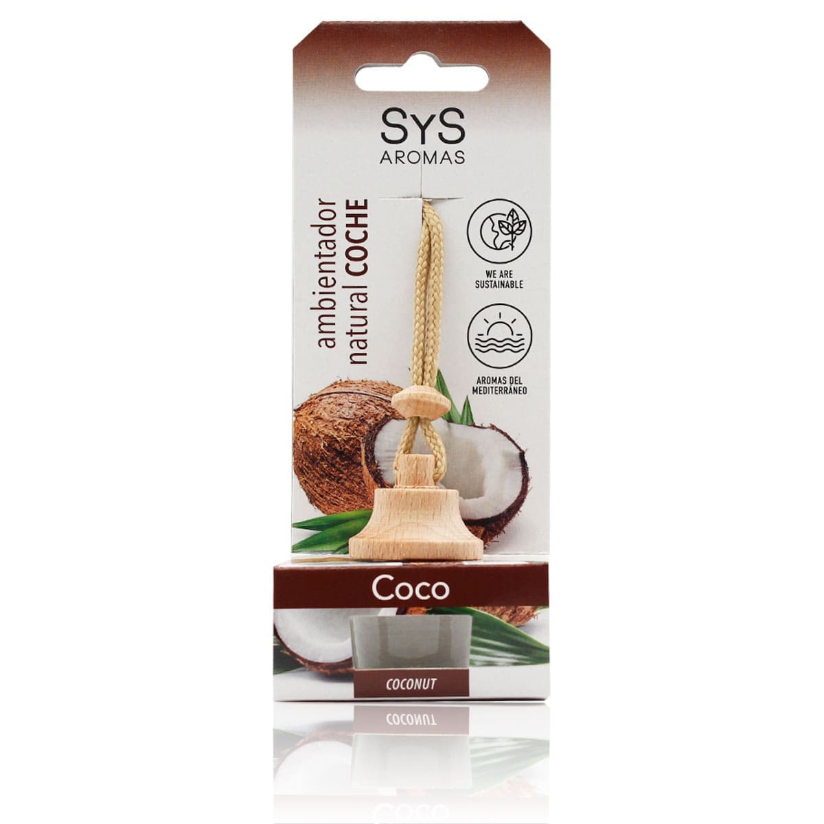 Ambientador Colgante SyS Coche Style – Coco 7ml