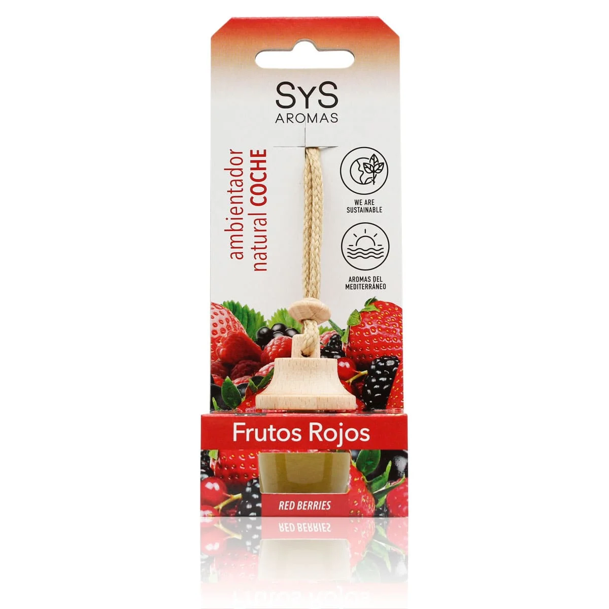 Ambientador SyS Coche Style – Frutos Rojos 7ml
