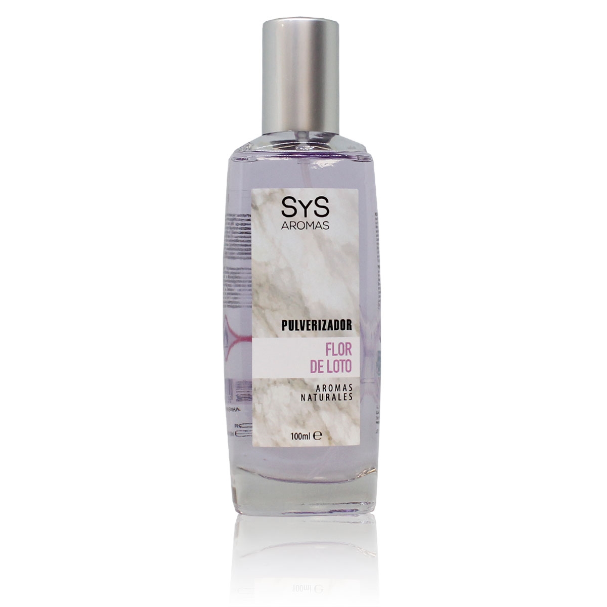 Ambientador Pulverizador SyS Mármol- Flor de Loto 100ml