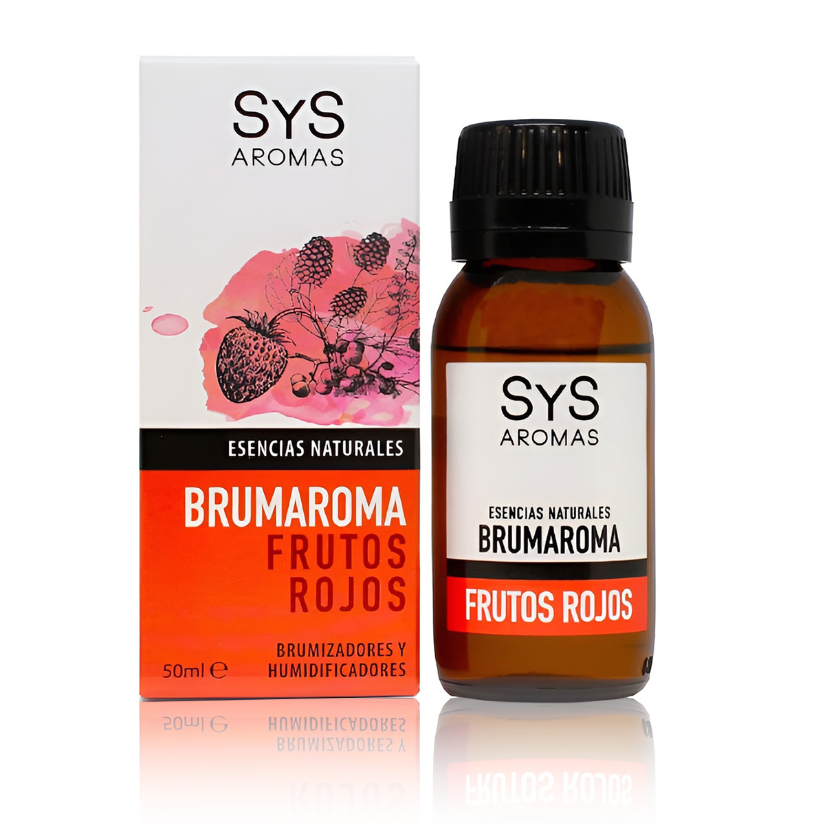 Esencia Hidrosoluble SyS Brumaroma – Frutos Rojos 50ml
